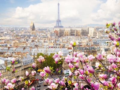Авиабилеты Москва-Париж всего за 7640 руб, туда-обратно в марте