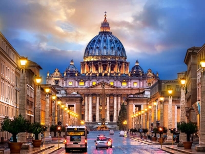 Авиабилеты в Рим за 6827 руб. туда - обратно в январе