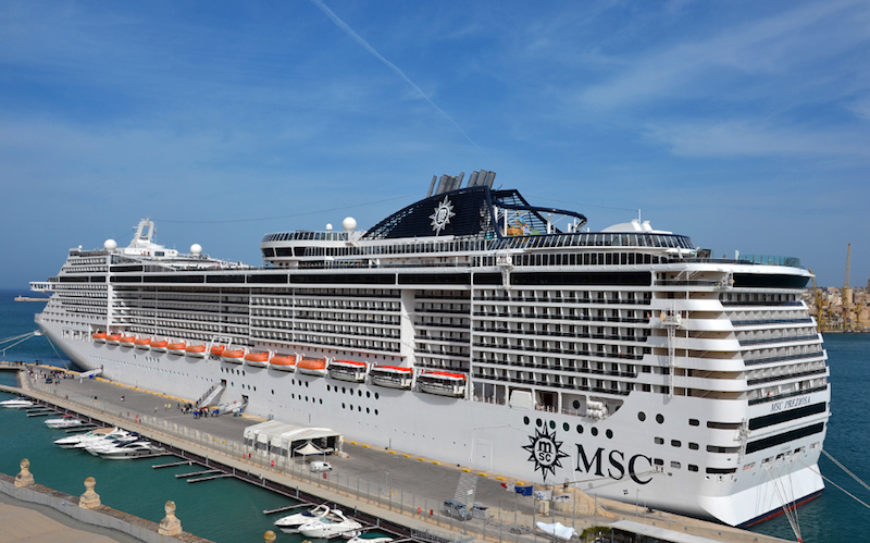 Круиз 2 ночи из Гамбурга в Гавр в августе 2019г. на MSC Preziosa за 150€