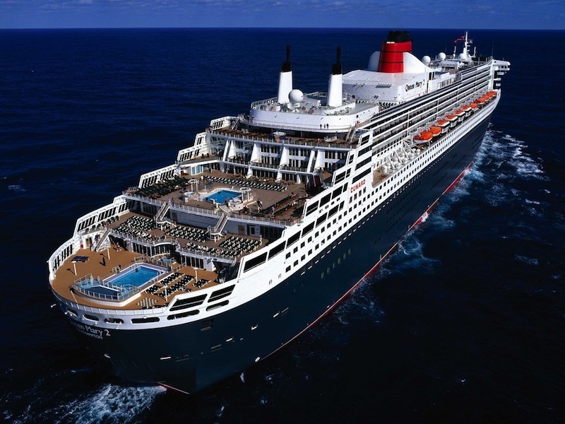 Регулярная трансатлантика из Саутгемптона в Нью-Йорк на Queen Mary 2 в ноябре 2019г. за 790€