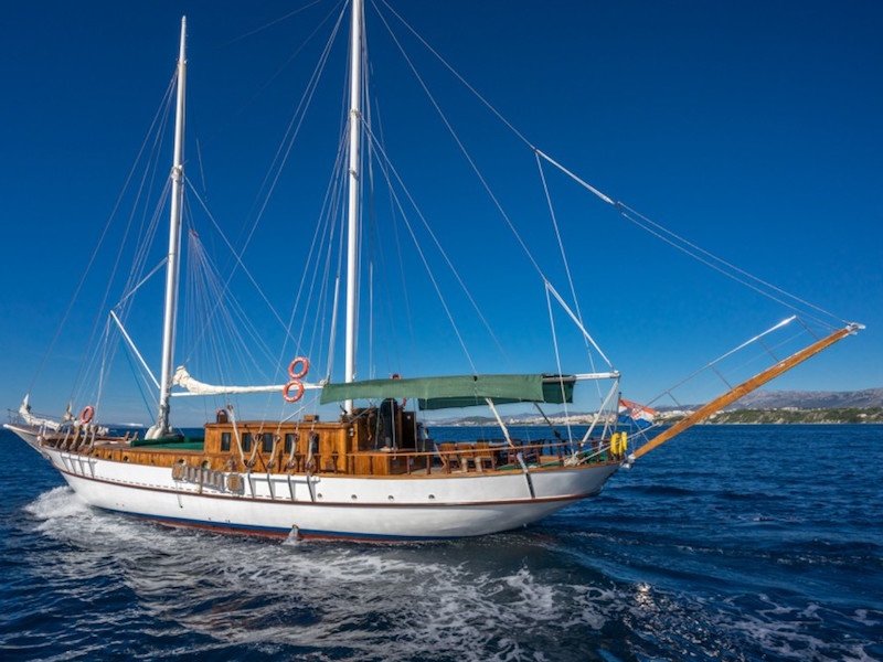 Бутик-круиз 7 ночей по островам Хорватии из Сплита в Дубровник на гулете в сентябре 2019г. за 2050€ на двоих