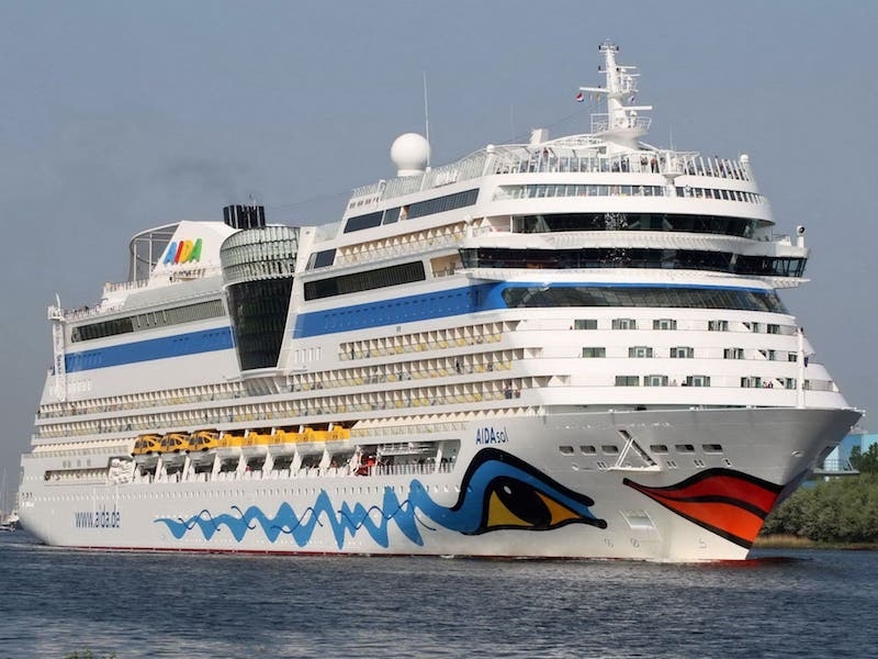 Круиз по норвежским фьордам 10 ночей из Гамбурга в июле-октябре 2019г. на AIDAsol за 999€