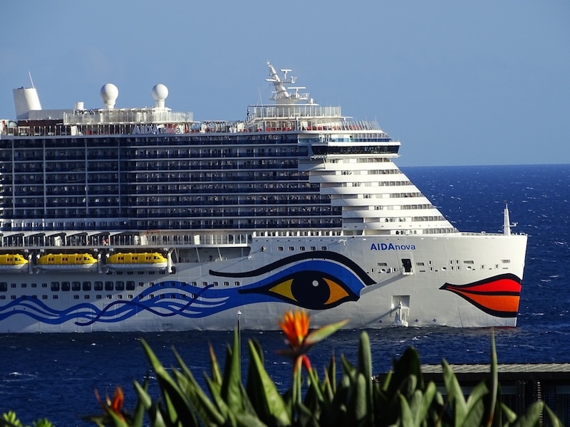 Кольцевой круиз 7 ночей из Лас-Пальмас на AIDAnova за за 449€