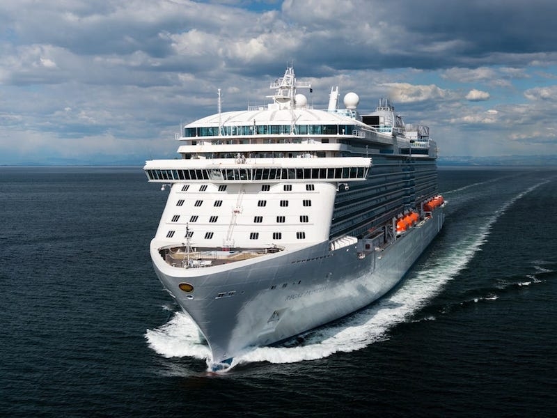 Кольцевой круиз 7 ночей из Чивитавеккьи на Sky Princess за 857€