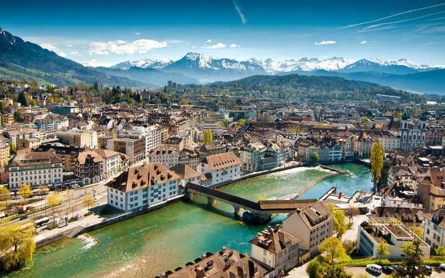 Люцерн, Швейцария - Топ 5 достопримечательностей города