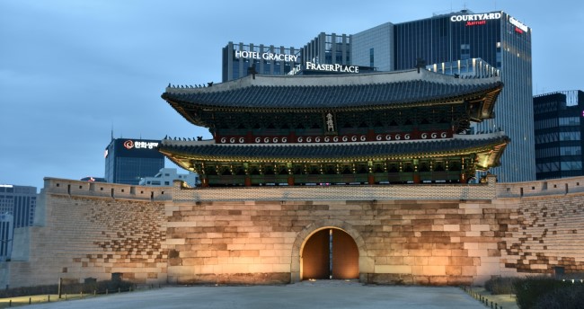 Ворота Намдемун в Сеуле