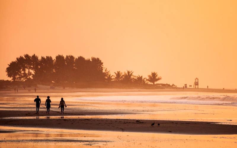 Пляжи Гамбии