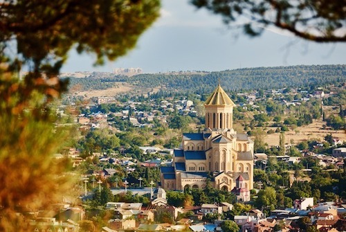 Панорамные площадки Тбилиси