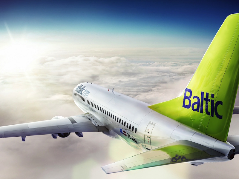 Новая распродажа 500 000 билетов от airBaltic!