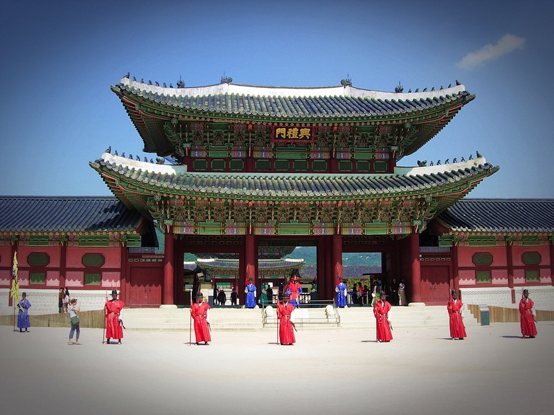 Дворец Gyeongbokgung