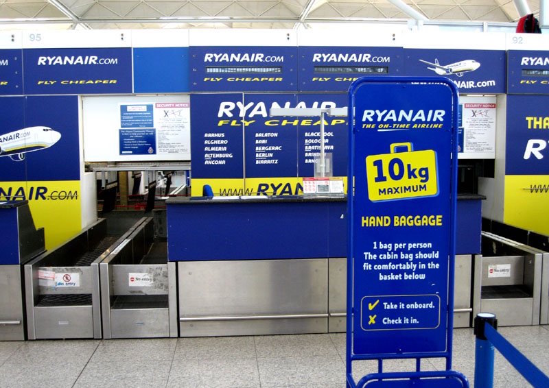 Ryanair сократит в 2 раза период бесплатной онлайн-регистрации